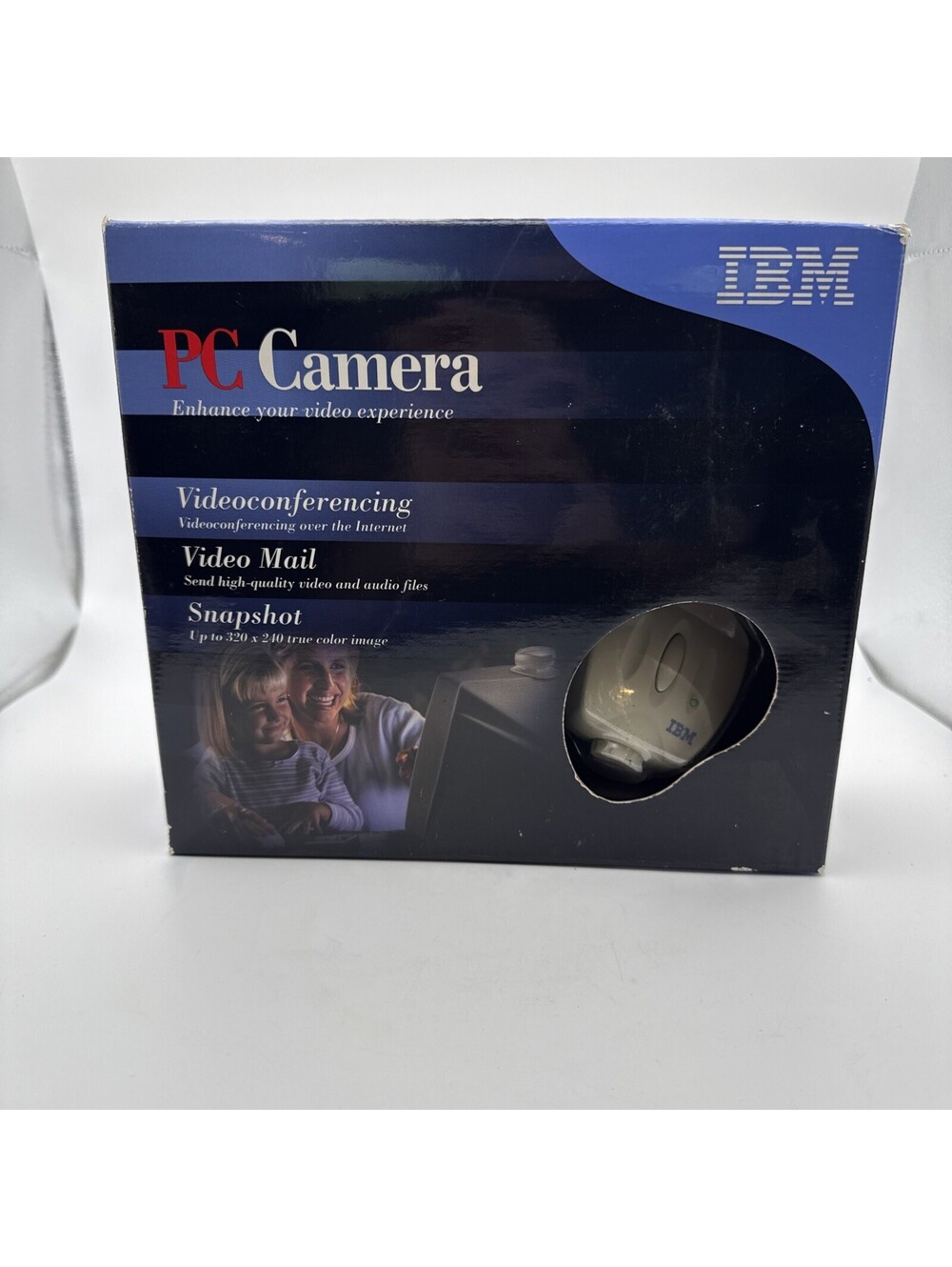 Vintage IBM PC Camera USB Webcam Gamecam Camera Windows 98 ME 2000 22p7360